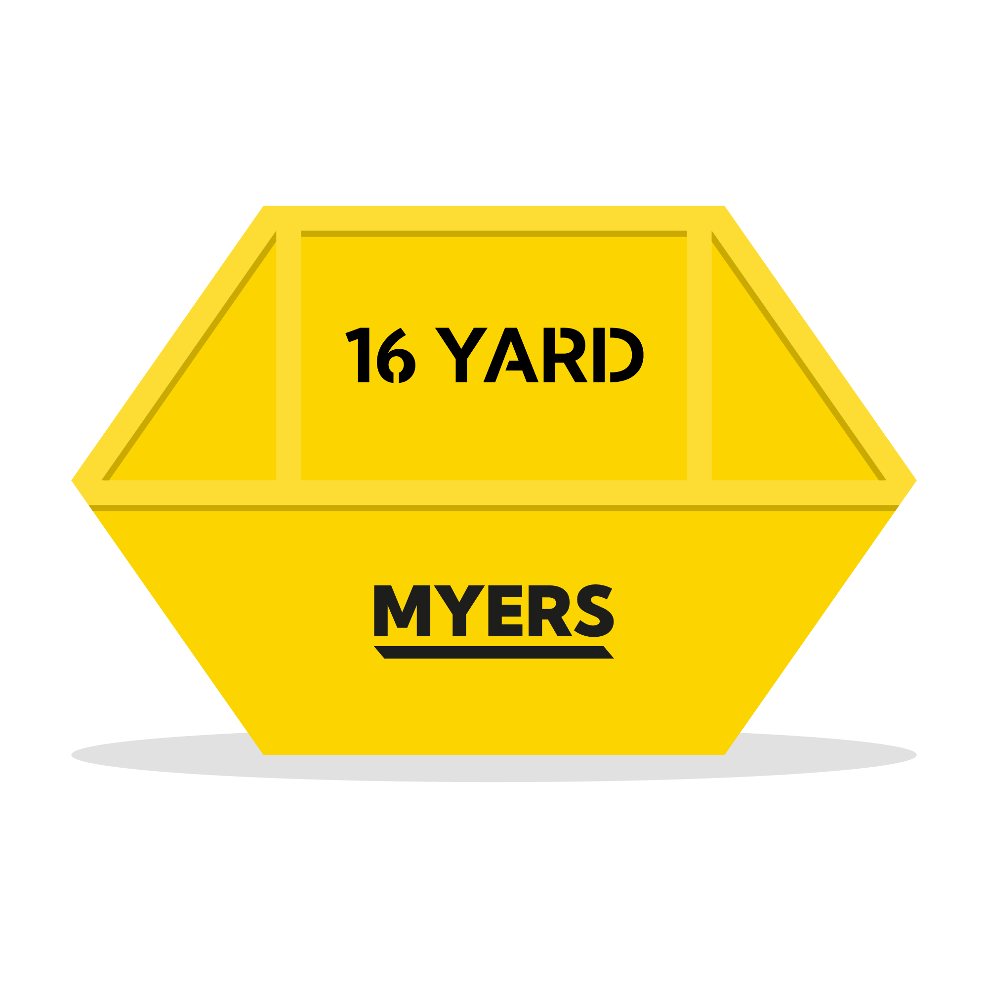 12 yard enclosed skip
